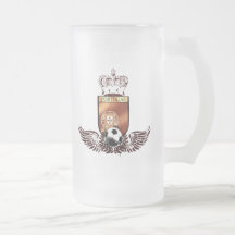 Portuguesa de Brasão dos fás de futebol Taza