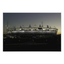 Posluminiscencia del estadio Olímpico Fotos