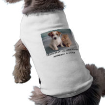 Posse responsável camiseta para caes