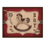 Postal 2 del bebé del vaquero