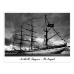 Postal alta portuguesa de la nave