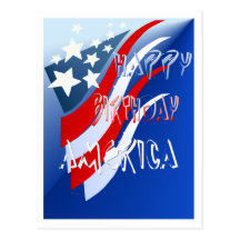 Postal americana del cumpleaños