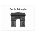 Postal: Arco del Triunfo