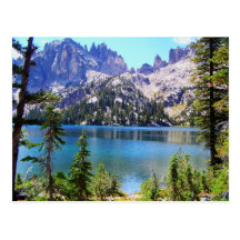 Postal - barón grande Lake, Idaho #2077abc