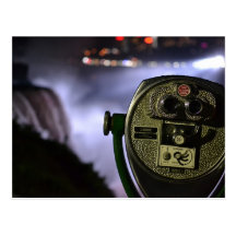 Postal binocular de Niagara Falls