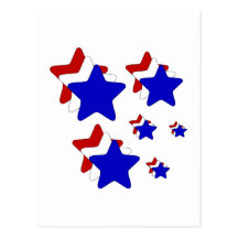 Postal caida de las estrellas