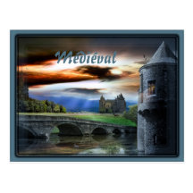 postal Castillo Mediaval
