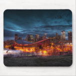 Postal céntrica de Calgary Tapete De Ratón