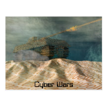 Postal cibernética de las guerras