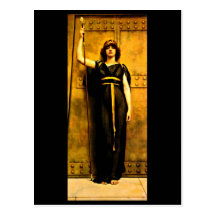 Postal-Clásico/vintage-Juan Guillermo Godward 7