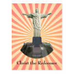 Postal: Cristo la estatua del redentor
