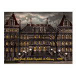 Postal de Albany NY del capitolio del estado