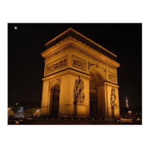 Postal de Arco del Triunfo