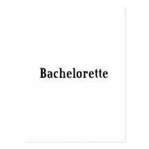 Postal de Bachelorette