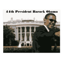 Postal de Barack Obama