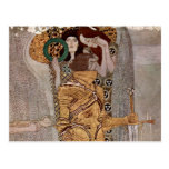 Postal de Beethovenfries del ~ de Gustavo Klimt