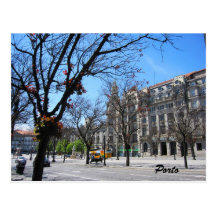 Postal de centro principal de Oporto