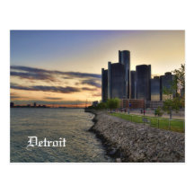 Postal de Detroit