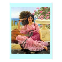 Postal de Godward Flabellifera
