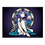 Postal de hadas de la ninfa del agua de Thea