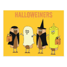 Postal de Halloweiners