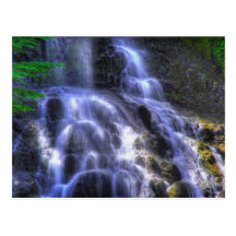 Postal de HDR de la cascada 6