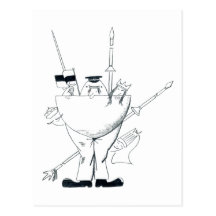 Postal de Humpty Dumpty