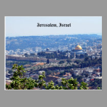 Postal de Jerusalén, Israel tarjetas postales