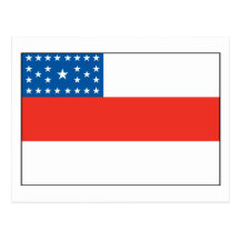 Postal de la bandera de Amazonas