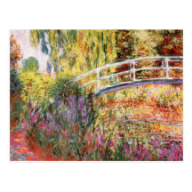 Postal de la bella arte de Claude Monet