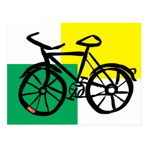 Postal de la bici