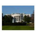 Postal de la Casa Blanca del navidad