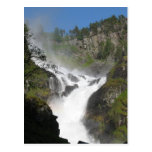 Postal de la cascada