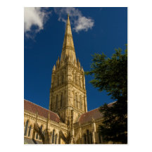 Postal de la catedral de Salisbury