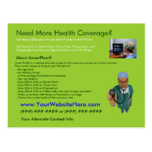Postal de la cobertura de salud de AmeriPlan