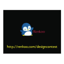 Postal de la competencia del diseño de Renkoo