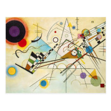 Postal de la composición VIII de Kandinsky