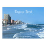 Postal de la costa de Daytona Beach