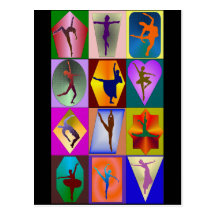 Postal de la danza