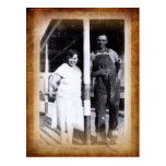 Postal de la fotografía del vintage