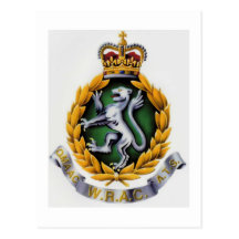 Postal de la insignia del asoc.