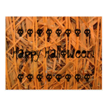 Postal de la invitación del fiesta de Halloween