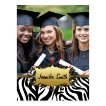 Postal de la invitación del graduado de la graduac