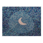 Postal de la luna azul