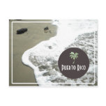 Postal de la playa tarjetas postales