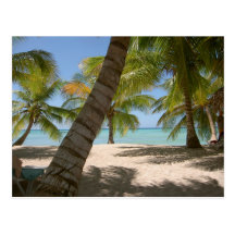 Postal de la República Dominicana de la isla de Sa