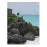 Postal de la ruina de Tulum