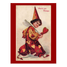 Postal de la tarjeta del día de San Valentín de Pi