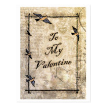 postal de la tarjeta del día de San Valentín del e