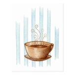 Postal de la taza de café